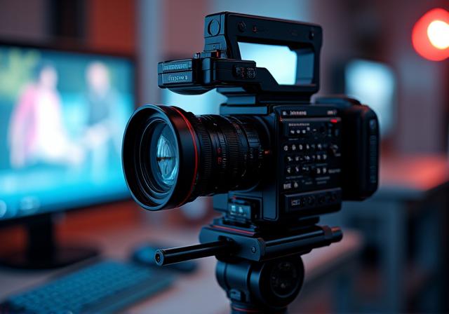 Professional videography equipment for cinematic storytelling